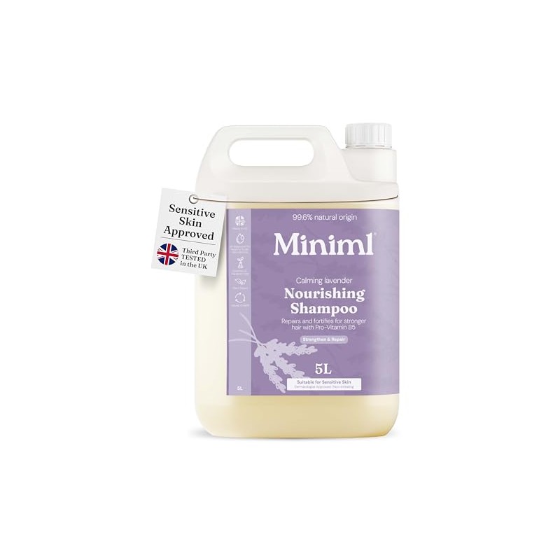 Miniml Natural Eco Hair Shampoo 5L Refill – Lavender &