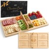 YOPPIX Pickleball Court Charcuterie Board – Bamboo Funny Pickleball Gift