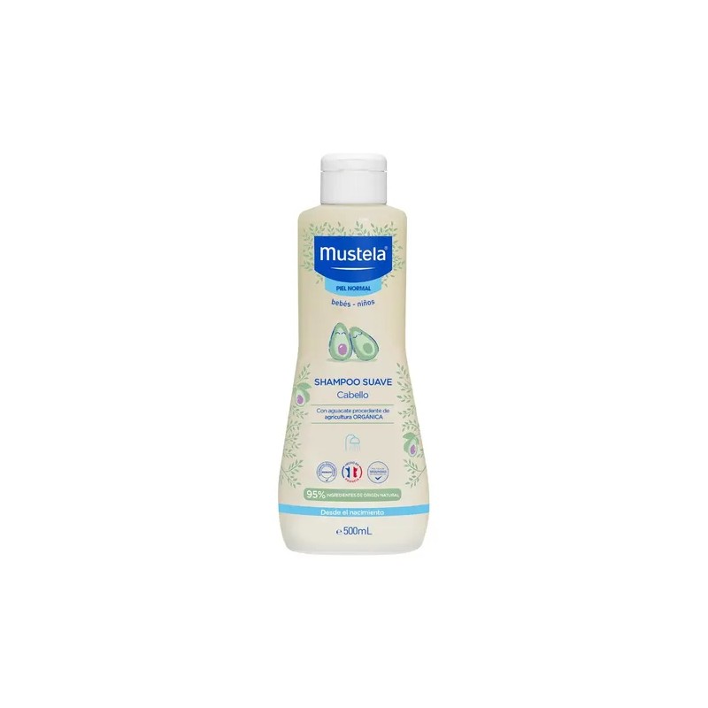 Shampoo para bebe Suave Mustela piel normal 500ml