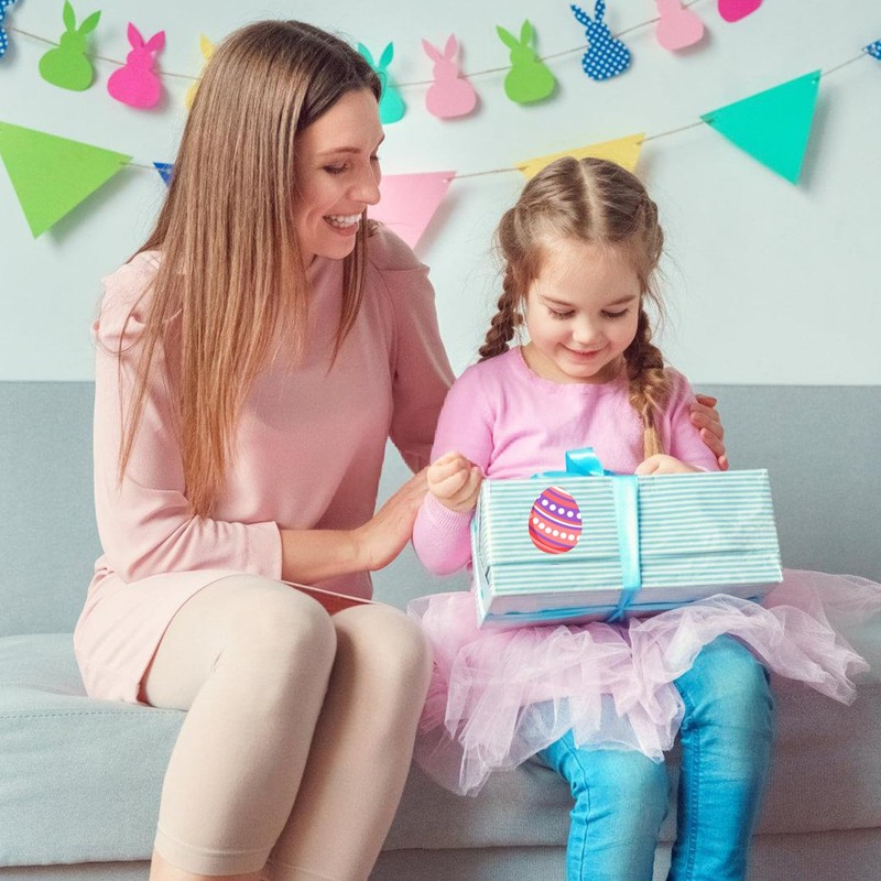 200 Pcs Easter Stickers, Easter Eggs Stickers Easter Stickers Bulk