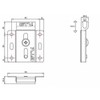Wardrobe Sliding Door Track Gear System Kit - MITO -
