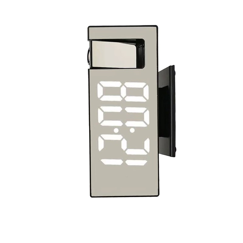 Projection Alarm Clock Large Screen ABS Mirror Surface LED Based