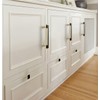 SYZOW 6 Pack Cabinet Handles Kitchen Cabinet Knobs Black and