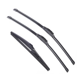 3 pcs Windshield Wiper Blades Replacement for Toyota RAV4 2013-2018 26"+16" Front Windscreen Wipers And 10 Rear Wiper Blade for U/J hook