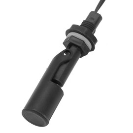 Walfront 2 piezas 0.5~1(A) PP Sensor de nivel de agua Tanque Control de sensor de nivel de agua Interruptor de flotador de montaje líquido horizontal para medir el nivel de agua(UNA) (C)
