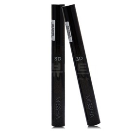 Missha 3D Mascara 7g Black x 2 / 미샤 3D 마스카라 7g 블랙 X 2개