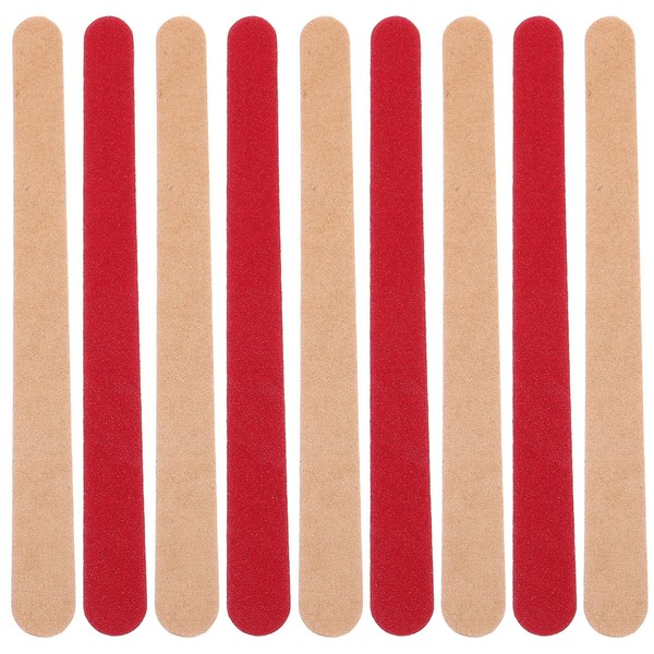 EXCEART 40pcs Polishing Sticks Sanding Sticks for Plastic Models Metal and Wood Buffing Sanding Tools Sandpaper Sanding and Polishing Accessories for Model Crafts Jewelry Supplies