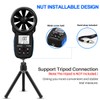 INFURIDER YF-866A Handheld Anemometer Digital Wind Speed Meter Gauge Wind