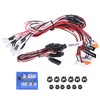 12 LED Lighting System Kit Simulation Flashing Lights Lamps RC