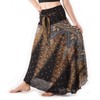 Banjamath® Women's Long Bohemian Style Gypsy Boho Hippie Skirt (M,
