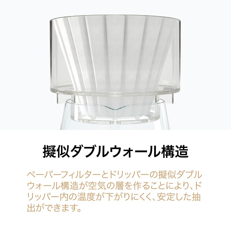 SIMPLIFY the Brewer 1-2 Cups, Made in Japan, Coffee Dripper