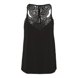 Vero Moda Women's Sleeveless Top, Lace, black, s