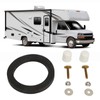 RV Toilet Seal Kit 385311652 Reliable Flush Seal Mounting Hardware
