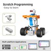 makerzoid STEM Coding Robot Kits for Kids Ages 6+, 26-in-1