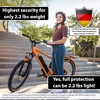 KOHLBURG Security Folding Lock only 2.2 lbs - 35" Foldable