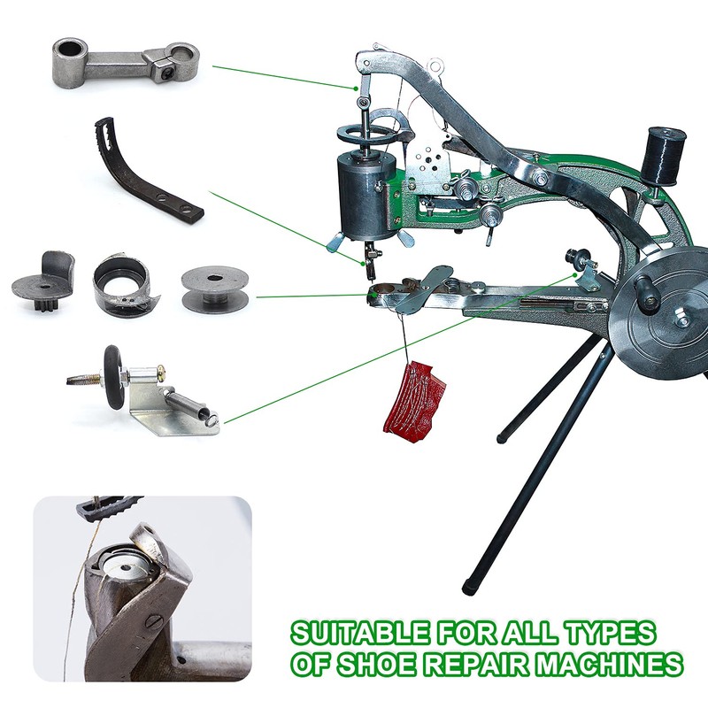 ColouredPeas Cobbler Machine Cotton Nylon Line Sewing Machine Manual Shoe