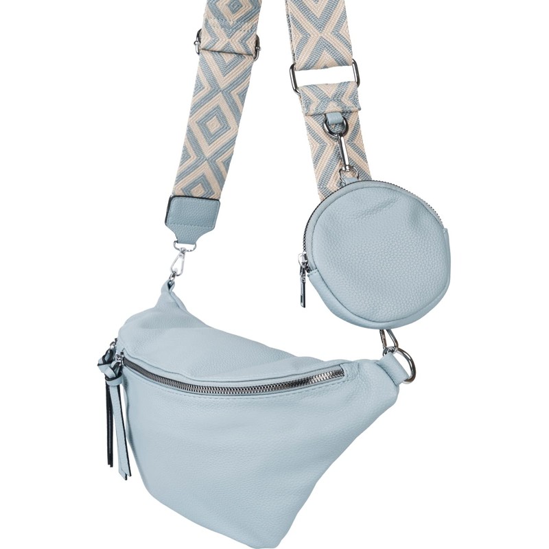 styleBREAKER 02012398 Women's Crescent Moon Crossbody Shoulder Bag Set 3-Piece