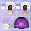 UV Lampe für Gelnägel, 268W UV Lampe Nägel LED Lampe
