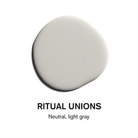 BACKDROP | Premium Exterior Paint | Semi-Gloss Finish for Outdoor Trim & Doors | Self-Priming, Low VOC, Green Wise Certified | RITUAL UNIONS - Neutral, Light Gray | 1 Gallon
