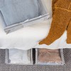 Household Essentials Under Bed Zippered Sweater Storage Bags with Clear