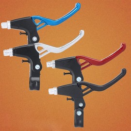 YUTONG Aluminium Mountain Bike Brake Clutch Levers, Universal 22mm Diameter, Black and Blue