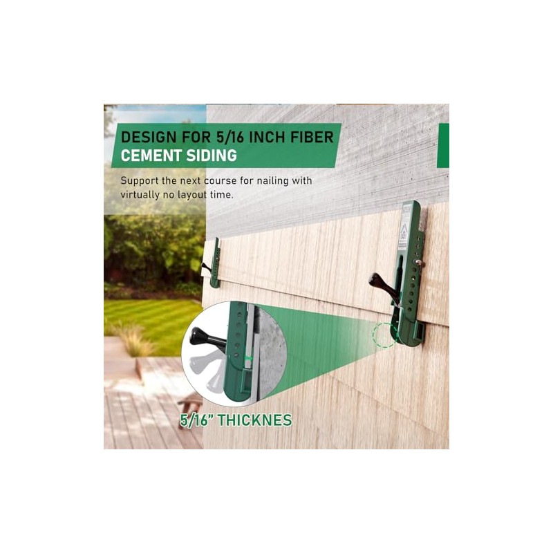 Siding Installation Tools, Siding Mounting Kit for Use with 5/16-Inch