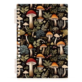 CHSIN Mushroom Plant 2 Pack Spiral Notebook A5 Journal Notebook 60 Sheets 21214612