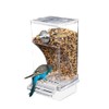 HUSHUI Finch Bird Feeder Splash-proof Bird Feeder Bird Cage Accessories