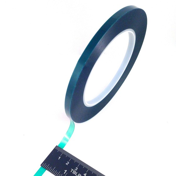 1/4" Wide High Temp Masking Tape for Powder Coating, Custom