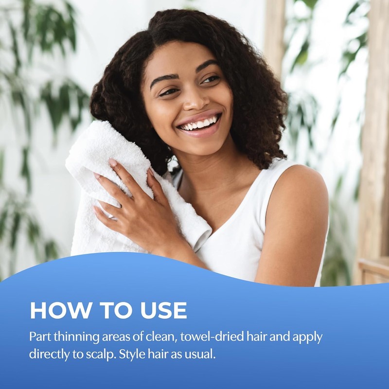 BosleyMD Thickening Treatment, Liquid Foaming Treatment to Restore Visibly Thinning