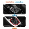 JeCar Center Console Gear Shift Panel Trim for Jeep Compass