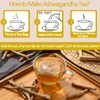 Premium 40 Ashwagandha Tea Bags, Made with 100% Wild Ashwagandha