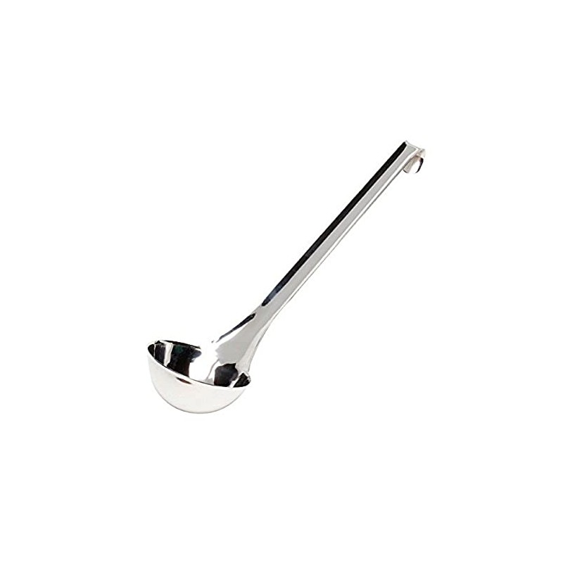 Genware NEV-WNL-25 Wide Neck ladle, Stainless Steel, 2.5", 7 cm,