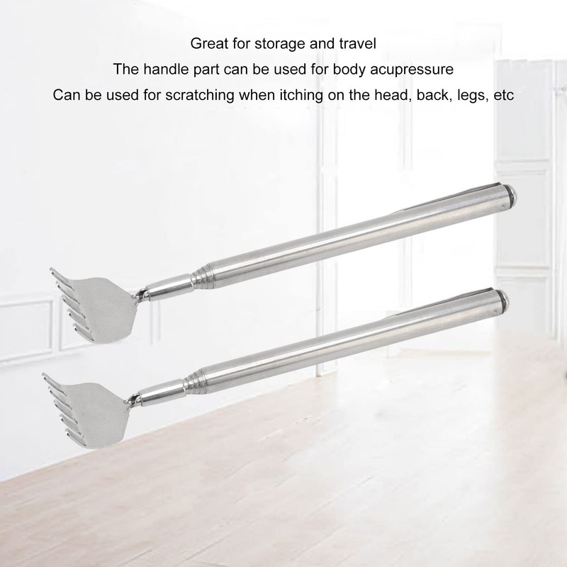 HERCHR 10 Pack Extendable Back Scratcher, Portable Backscratchers Telescoping Back