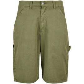 Urban Classics Men's Carpenter Shorts, newolive, 28