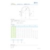 Onokatsu SUS304 Stainless Steel U-Bolt (for General Steel Pipes) [M8