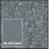 Cobbled Street & Concrete Floor Pattern Modelling Card - Double
