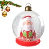 Inflatable Christmas Baubles, Illuminated Inflatable Christmas Baubles, Santa Explosion Ornament,