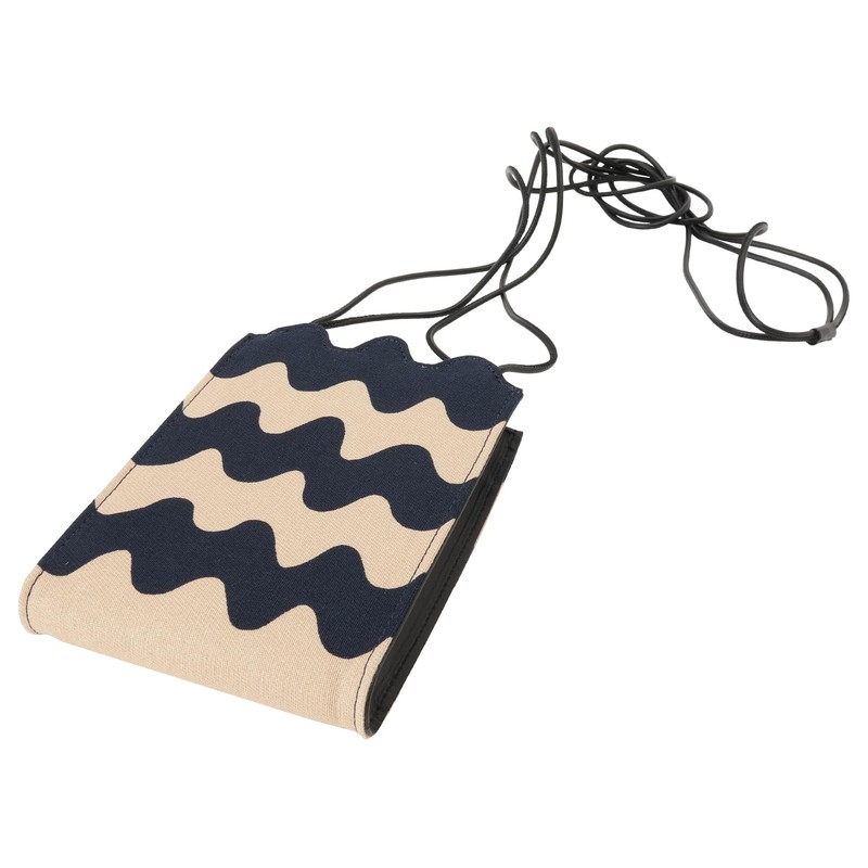 Marimekko Rocki Mini Shoulder Bag, Crossbody Lokki Pocket Bag, Dark