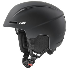 uvex Viti - Lightweight Ski Helmet for Children - Individual Size Adjustment - Optimised Ventilation - Matte Black - 51-55 cm