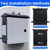 Waterproof Outdoor Electrical Box with Thermostat & Fan, 15.7" H