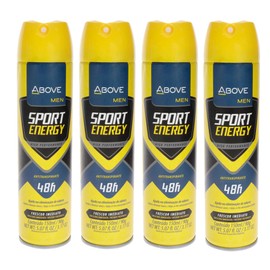 Above Antiperspirant Deodorant (Sport Energy Men - 4 Units)