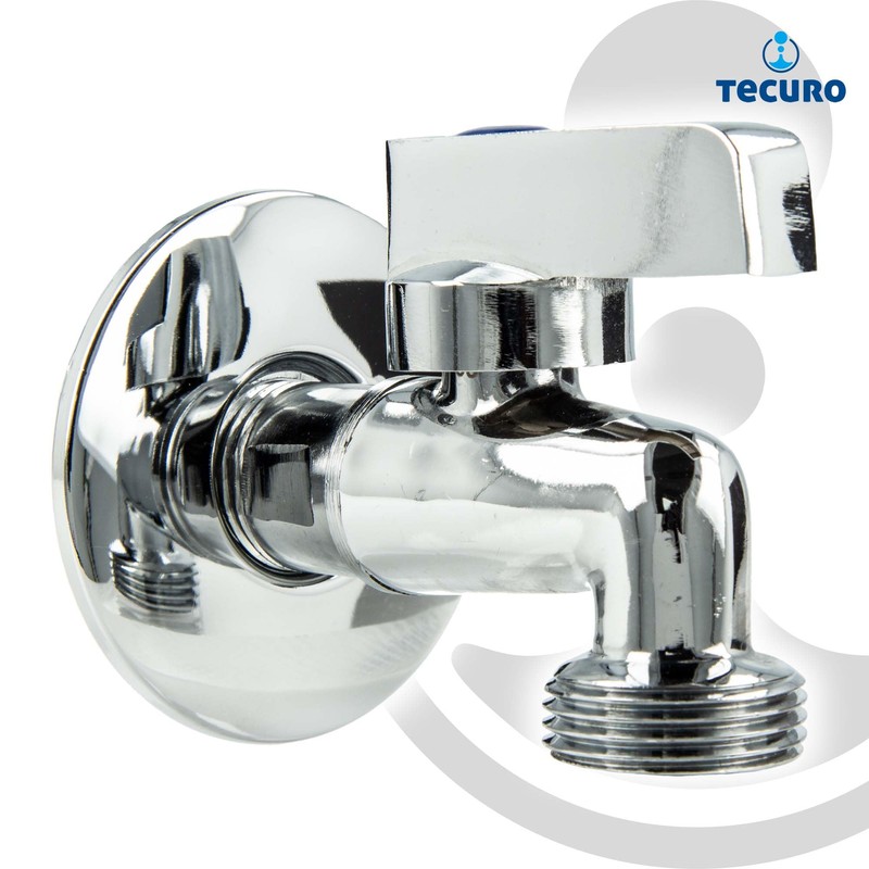 Ball Device Connection Valve Tap Outlet Valve Chrome-Plated