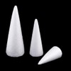 9-Pack Foam Cone Foam Materials Paint Decorative Styrofoam Cone for
