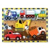 Melissa & Doug Construction Chunky Puzzle | Puzzles | Wooden