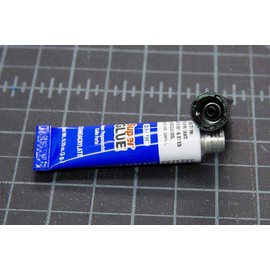 BAZIC Super Glue 3g/0.10 Oz, Small Tube Clear Adhesive Fluid Liquid Bonding for Office & Home Improvement (6/Pack), 1-Pack