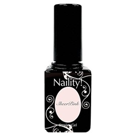 Narity! Gel Nail Stepless Gel 181 Sheer Pink 0.2 oz (7 g)