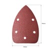 sourcing map Detail Sander Sandpaper, Triangular Sanding Paper, Hook and