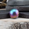 Rainbow Titanium Aura Quartz Sphere Crystal Boho Decor Spiritual Energy