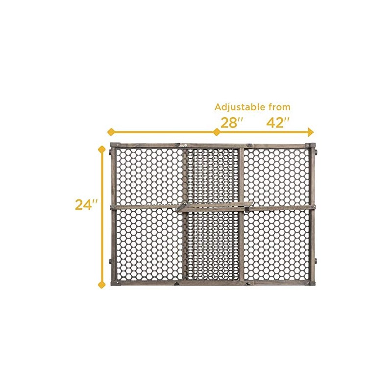 Safety 1st - Puerta de madera para bebé con fijación